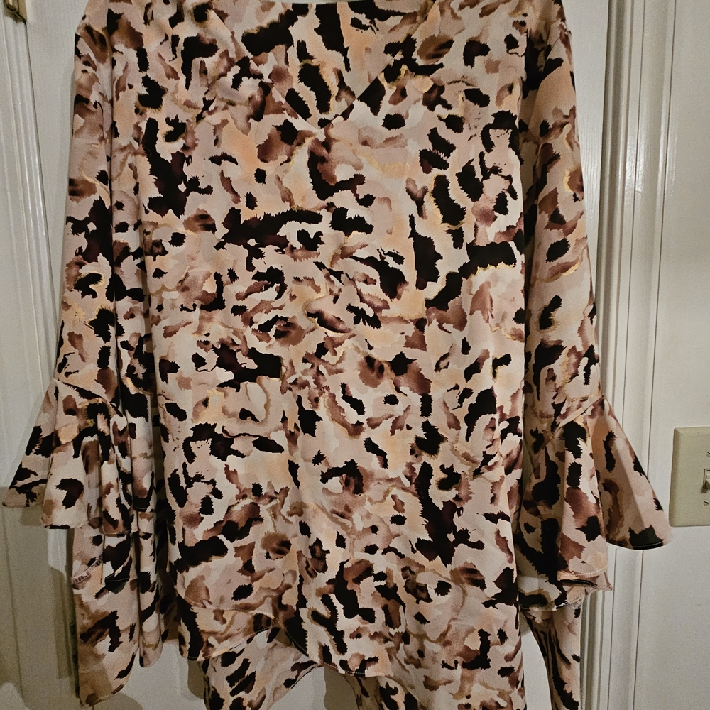Stylish Leopard Print Women's Top